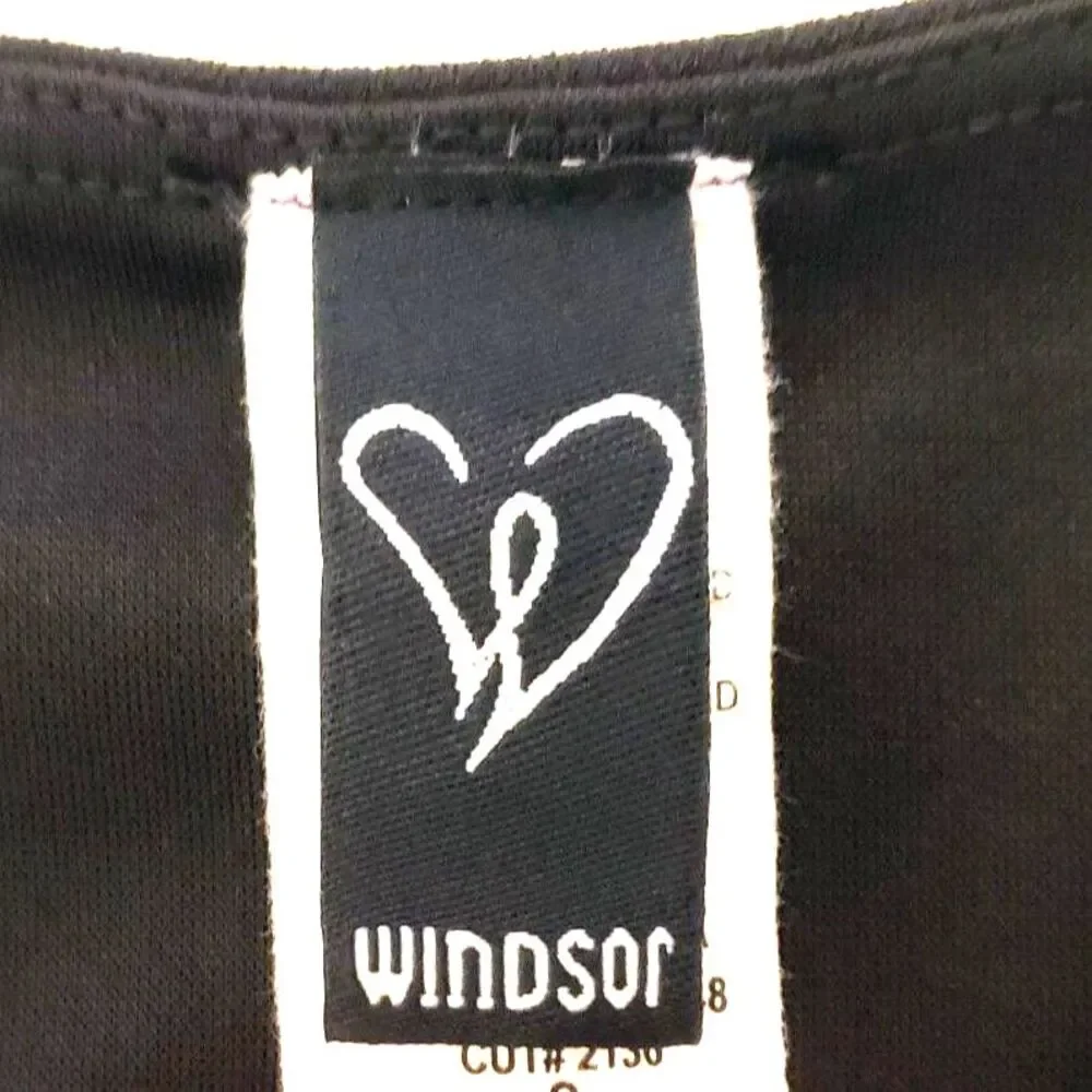 Windsor Women V Neck Cocktail Dress Black Size S - Picture 6 of 7